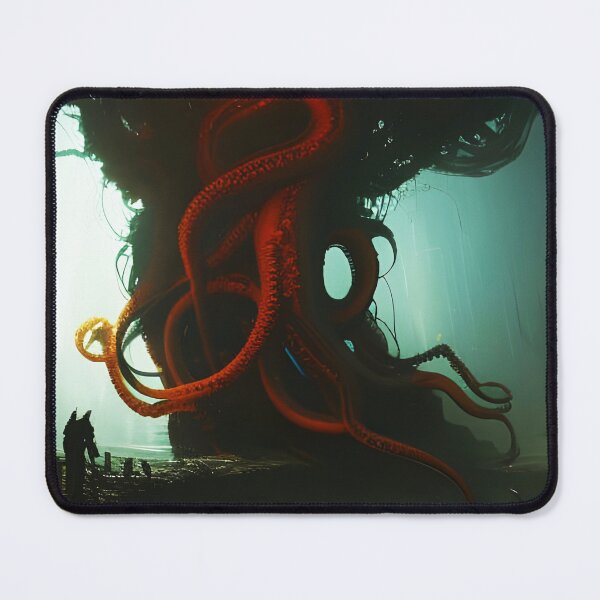 Item preview, Tomb of the Elder Things Abstract Painting Digital Art designed and sold by Gogmagosh.