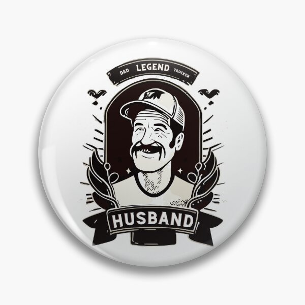 Item preview, Husband Dad Trucker Legend V4 designed and sold by JPMprints.
