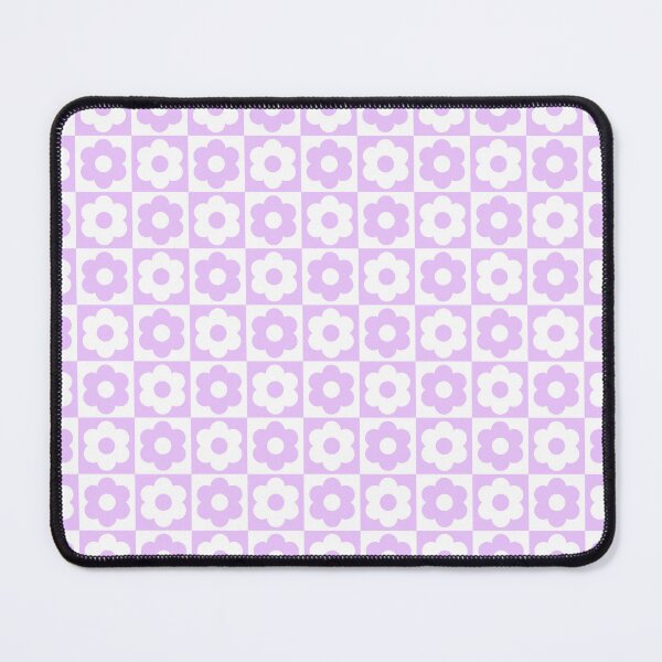 Item preview, Purple and White Checkered Flower Pattern designed and sold by Ayoub14.