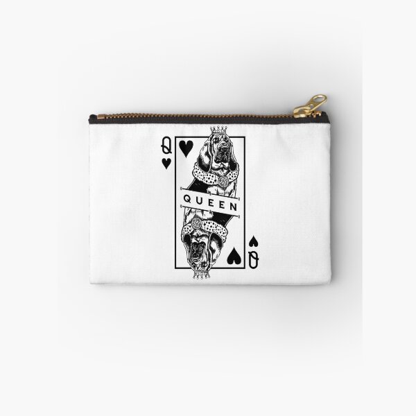 Item preview, Bloodhound Queen Of Hearts Funny Dog Lover Pop Art designed and sold by GrandeDuc.