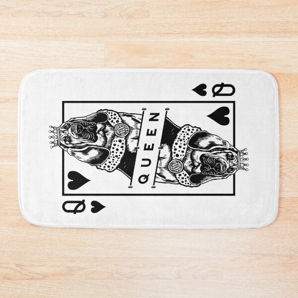 Item preview, Bloodhound Queen Of Hearts Funny Dog Lover Pop Art designed and sold by GrandeDuc.