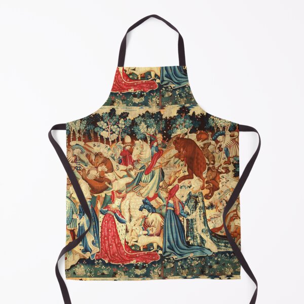 Item preview, MEDIEVAL BEAR HUNT Devonshire Hunting Tapestry designed and sold by BulganLumini.