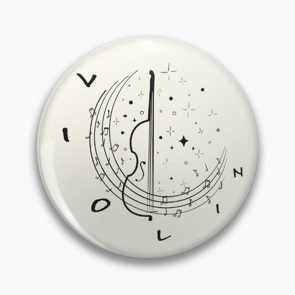 Item preview, Violin Music Notes designed and sold by Xatutik.art.