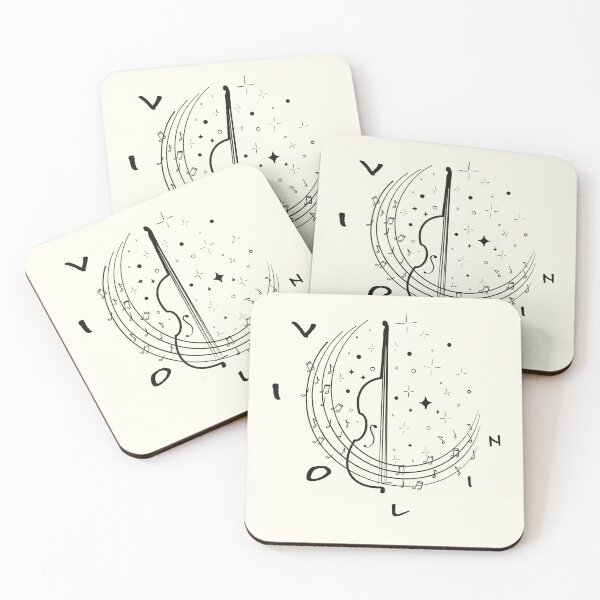 Item preview, Violin Music Notes designed and sold by Xatutik.art.