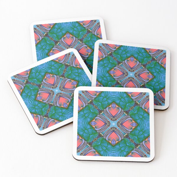 Item preview, Royal Crest Pattern, Floral Botanical design - Tiled pattern designed and sold by ZenArt-Fern.
