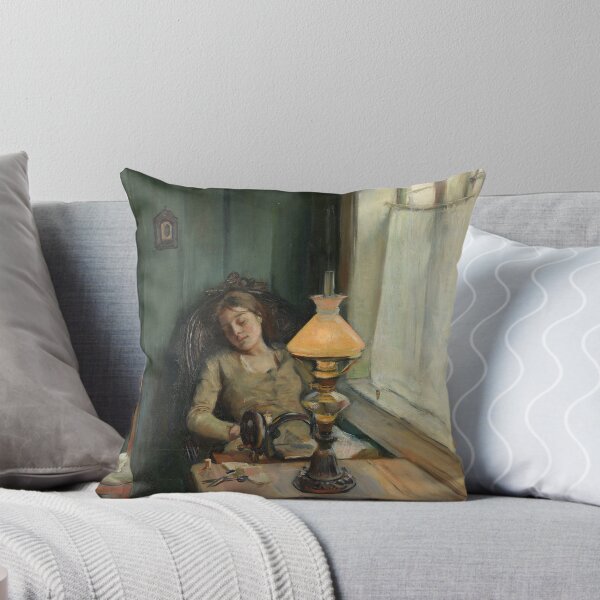 Item preview, Tired by Christian Krohg, 1885  designed and sold by Vintage Wall Art.