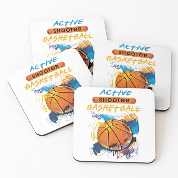 Item preview, Active Shooter Basketball designed and sold by UA-Shirts.