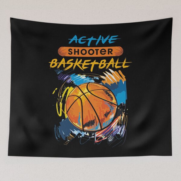 Item preview, Active Shooter Basketball designed and sold by UA-Shirts.
