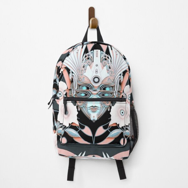 Item preview, Cute Cyborg Pattern | Soft New Cyborg Robot Head | Artificial Intelligence | high resolution designed and sold by Synthetic-Intel.