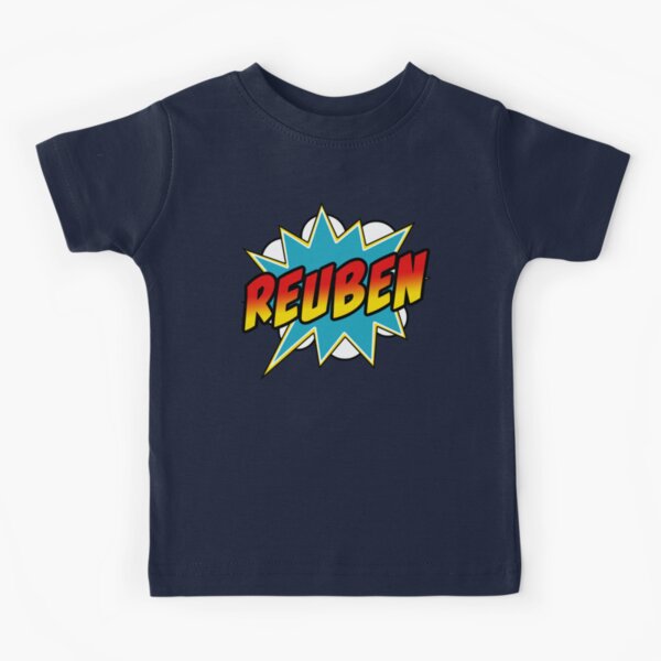 Item preview, Boys Reuben Name Comic Book Superhero designed and sold by Rixta82.