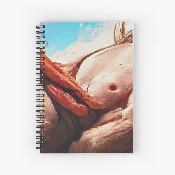 Erotic Art Drawings 6 Spiral Notebook