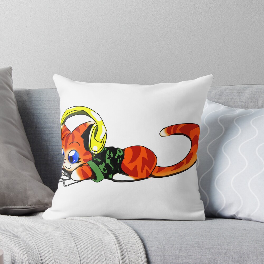 Item preview, Throw Pillow designed and sold by Design-Busuk.
