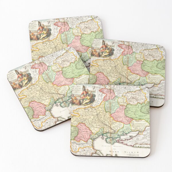 Item preview, Ukraine vintage map designed and sold by éléphant noir.