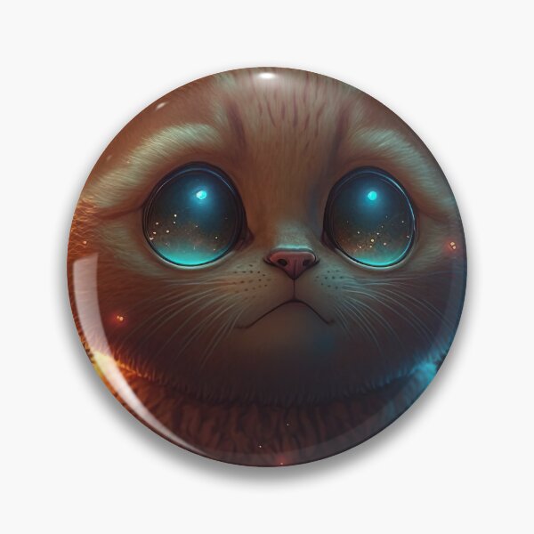 Item preview, Cute cat in space designed and sold by Papouilles.