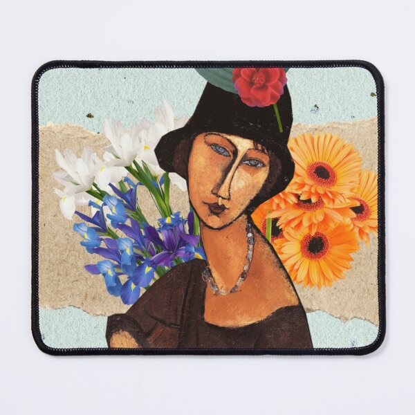 Item preview, Blooming Beauty: A Woman and Flowers Portrait designed and sold by susannapujolcli.