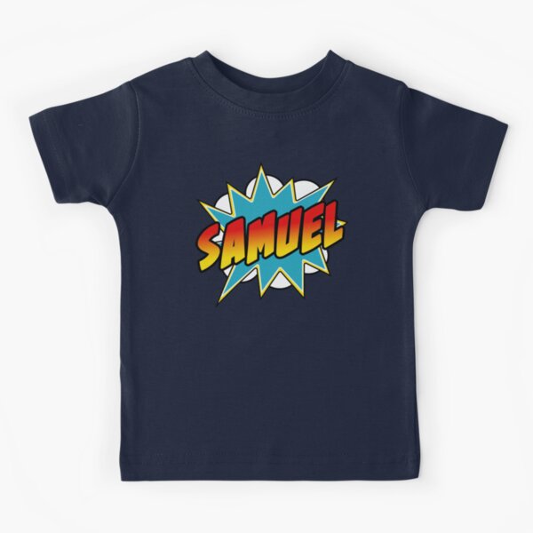 Item preview, Boys Samuel Name Comic Book Superhero designed and sold by Rixta82.