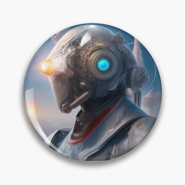 Item preview, The Creepy Robot Extra-Terrestrial Cyclops designed and sold by CreepyDesigns.
