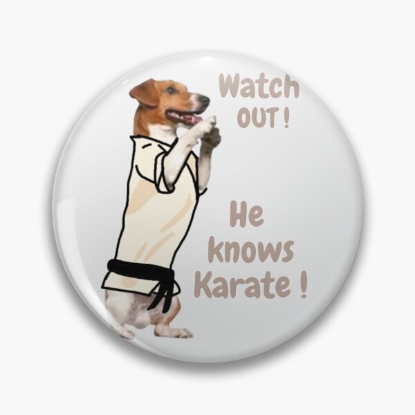 Item preview, Dog Knows Karate designed and sold by Simo0455.
