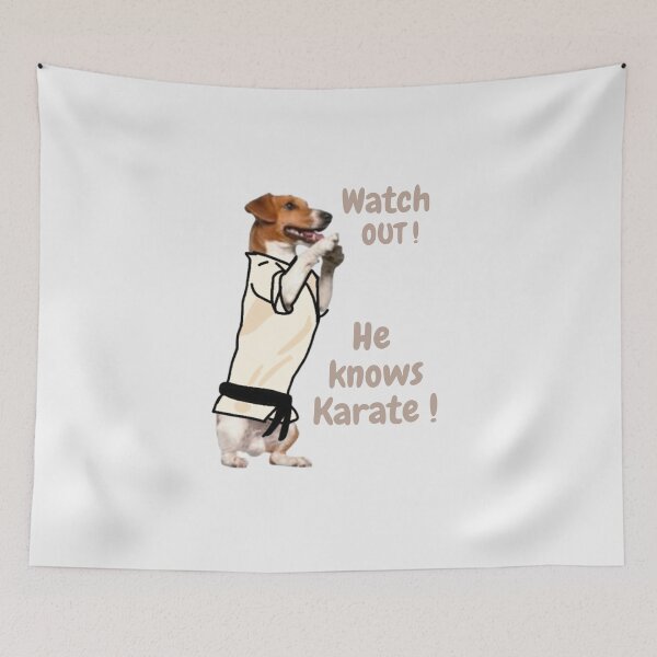 Item preview, Dog Knows Karate designed and sold by Simo0455.