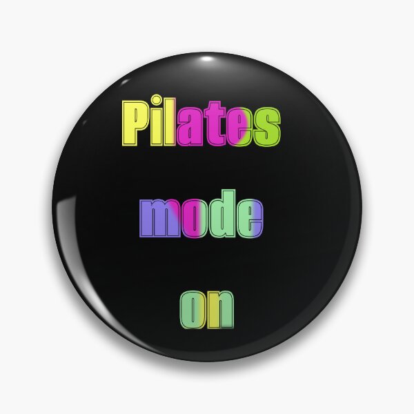 Item preview, Pilates mode on colorful designed and sold by Pixtela ..