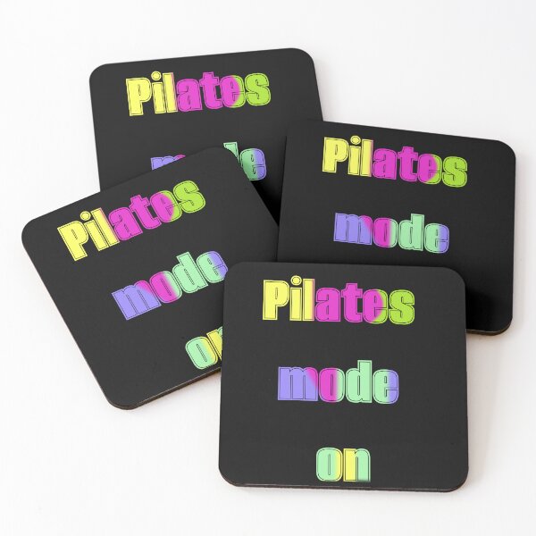 Item preview, Pilates mode on colorful designed and sold by Pixtela ..