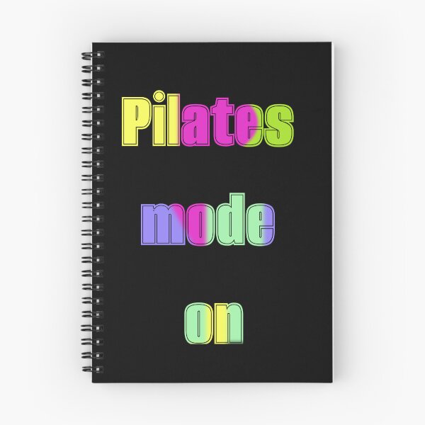 Item preview, Pilates mode on colorful designed and sold by Pixtela ..