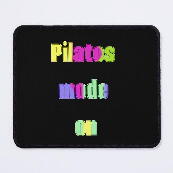 Item preview, Pilates mode on colorful designed and sold by Pixtela ..