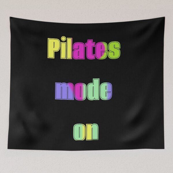 Item preview, Pilates mode on colorful designed and sold by Pixtela ..