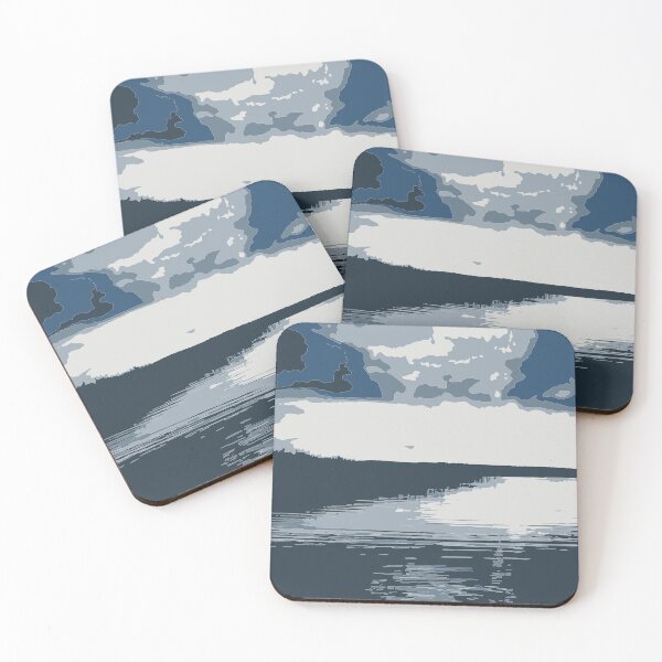Item preview, blue sky and lake designed and sold by SunGraphicArt.