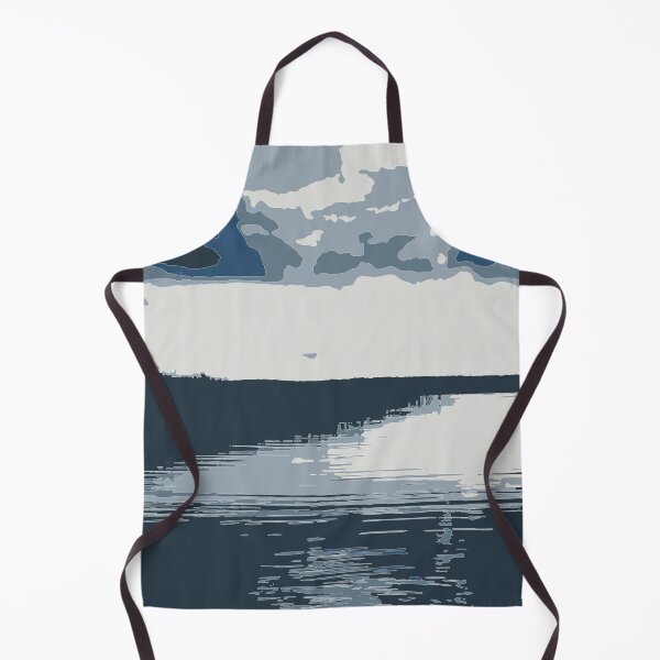 Item preview, blue sky and lake designed and sold by SunGraphicArt.