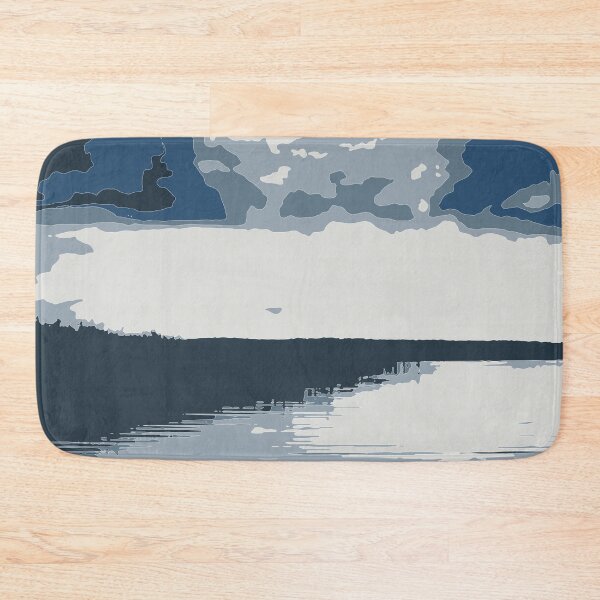 Item preview, blue sky and lake designed and sold by SunGraphicArt.