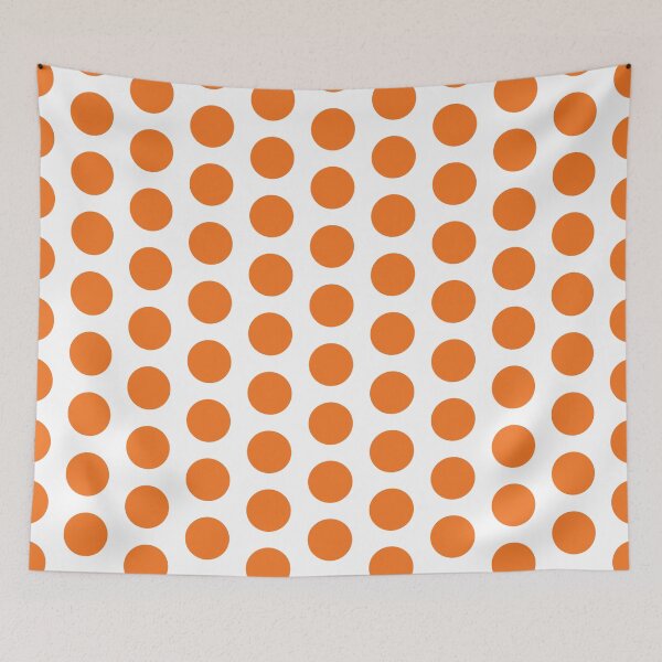 Item preview, Big polka dot pattern - Orange dots designed and sold by aguyfromspain.