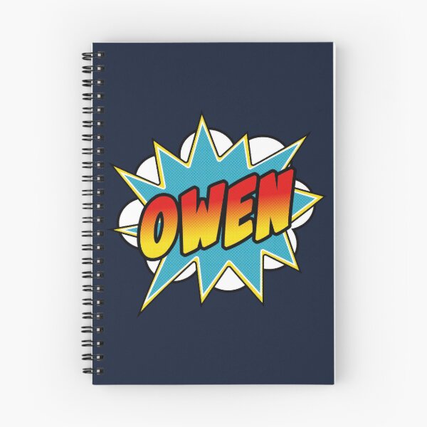 Item preview, Boys Owen Name Comic Book Superhero designed and sold by Rixta82.