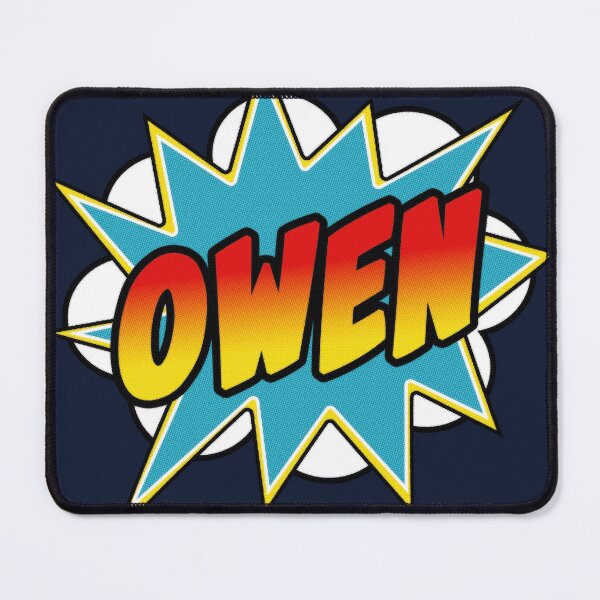 Item preview, Boys Owen Name Comic Book Superhero designed and sold by Rixta82.