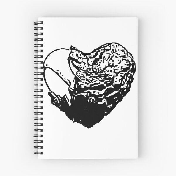 Item preview, Stone covered heart designed and sold by OneUpArtDesigns.
