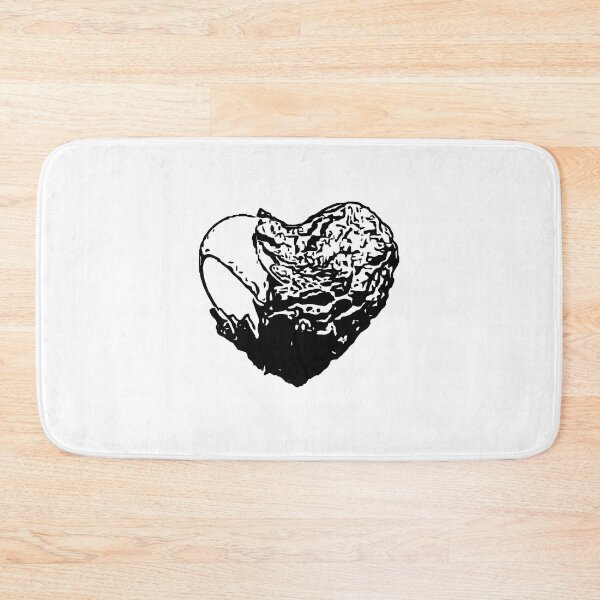 Item preview, Stone covered heart designed and sold by OneUpArtDesigns.