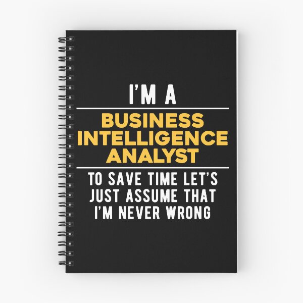 Item preview, Business Intelligence Analyst Witty designed and sold by NestaReign.