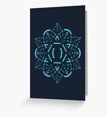 Code Mandala - React Framework Greeting Card