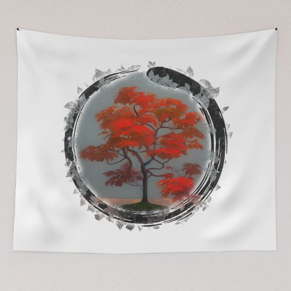 Item preview, Hibiscus tree bonsai, Zen designed and sold by Digisabella.