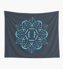 Code Mandala - React Framework Wall Tapestry