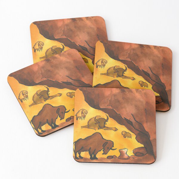 Item preview, Cave Art in Ochre designed and sold by phillipbooth.