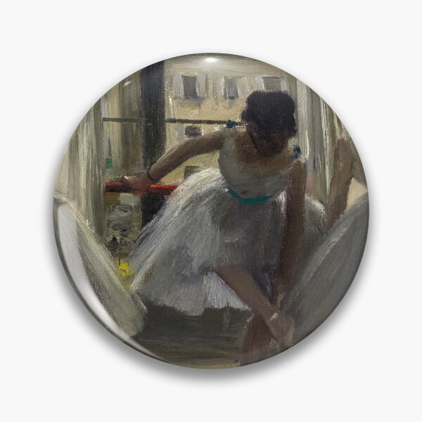 Item preview, Dancers in an exercise room three dancers by Degas designed and sold by nextstepdesigns.