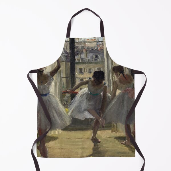 Item preview, Dancers in an exercise room three dancers by Degas designed and sold by nextstepdesigns.