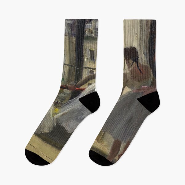 Item preview, Dancers in an exercise room three dancers by Degas designed and sold by nextstepdesigns.