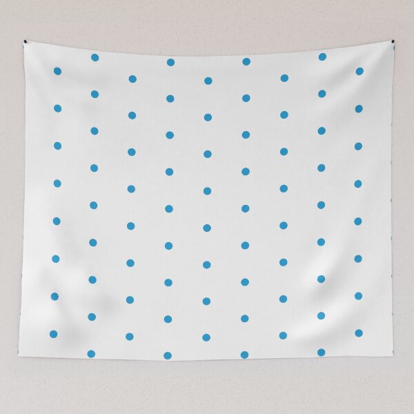 Item preview, Small polka dot pattern - Blue dots designed and sold by aguyfromspain.