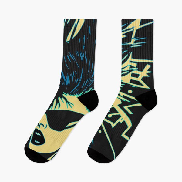 Item preview, Punk Rock Rebel - Neon Mohawk Girl - Fashion Statement designed and sold by hookline.