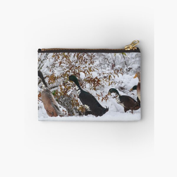 Item preview, Running ducks in the snow designed and sold by anatida.
