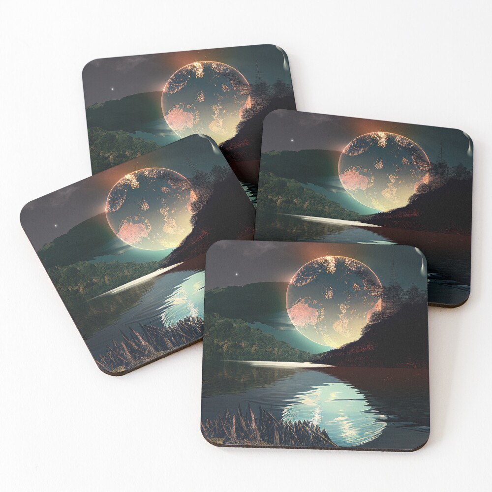 Item preview, Coasters (Set of 4) designed and sold by StudioAI.