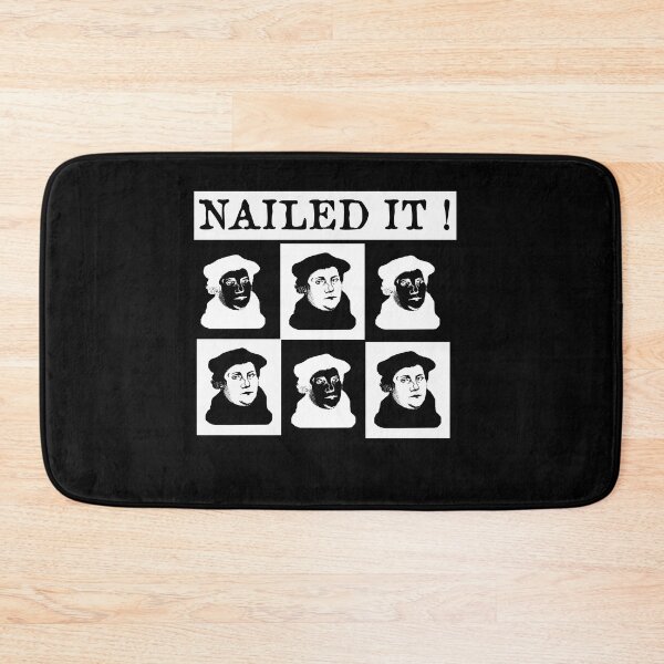 Item preview, Martin Luther Nailed it 500 Years Protestant Reformation  designed and sold by funnytshirtemp.