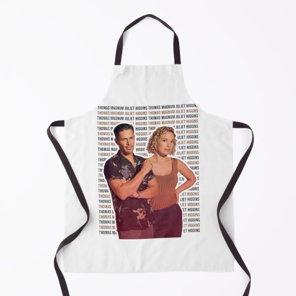 Item preview, Magnum PI Thomas Magnum and Juliet Higgins Poster designed and sold by AnsykD.